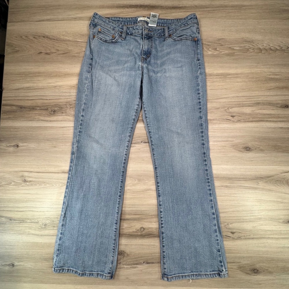 Vtg Levi's 545 Low Boot Cut Jeans Women's 14M Blue‎ Y2K 2000s Aesthetic Stretch